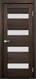 Товар Межкомнатная дверь Легенда X-8 тон Грей Остекление Сатинат белое